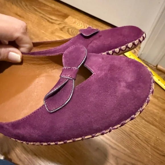 Marc Jacobs Purple Suede Women's Flats size “7” - Picture 9 of 10